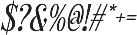 CS Meira  Italic otf (400) Font OTHER CHARS