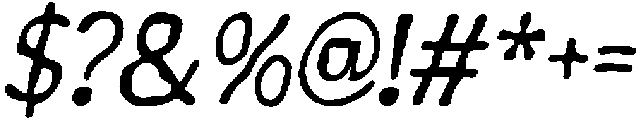 CS Melanie Drawn Italic otf (400) Font OTHER CHARS