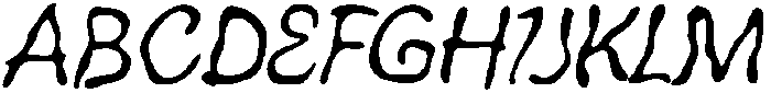 CS Melanie Drawn Italic otf (400) Font