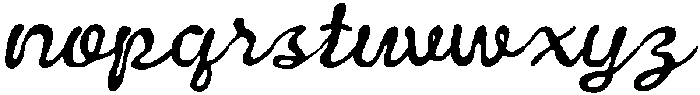CS Melanie Drawn Italic otf (400) Font LOWERCASE