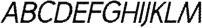 CS Melchior Disco Italic otf (400) Font UPPERCASE