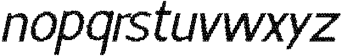 CS Melchior Disco Italic otf (400) Font LOWERCASE