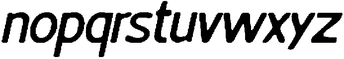 CS Melchior Drawn Italic otf (400) Font LOWERCASE