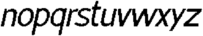 CS Melchior Pixel Regular otf (400) Font LOWERCASE