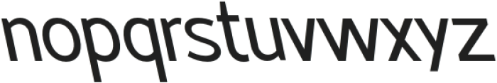 CS Melchior Reverse Italic otf (400) Font LOWERCASE