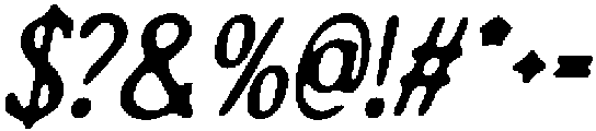 CS Melisa Drawn Italic otf (400) Font OTHER CHARS