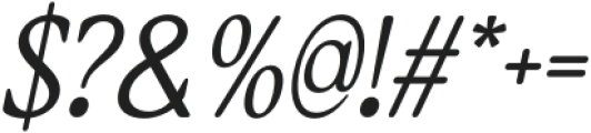 CS Melisa Italic otf (400) Font OTHER CHARS