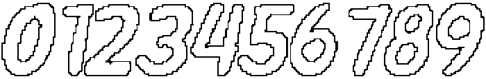 CS Mellow Pixel Outline otf (400) Font OTHER CHARS
