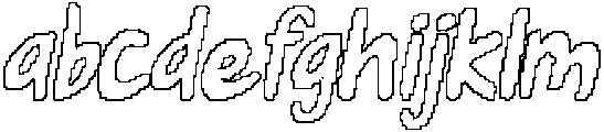 CS Mellow Pixel Outline otf (400) FONT