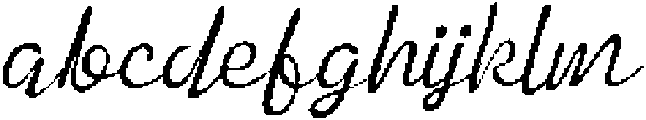 CS Mercy Pixel Regular otf (400) Font LOWERCASE