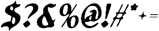 CS Meriam Drawn Italic otf (400) Font OTHER CHARS