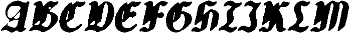CS Meriam Drawn Italic otf (400) Font UPPERCASE