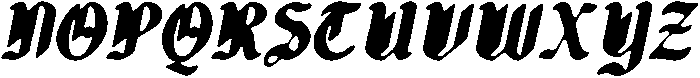 CS Meriam Drawn Italic otf (400) Font UPPERCASE