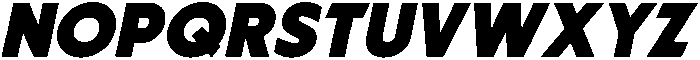 CS Methane Italic otf (400) Font UPPERCASE
