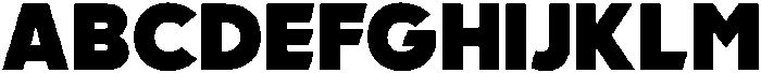 CS Methane Regular otf (400) Font UPPERCASE