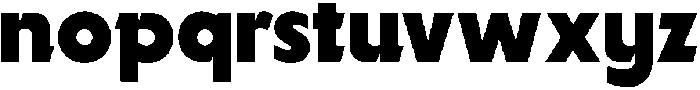 CS Methane Regular otf (400) Font LOWERCASE