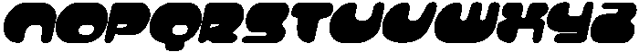 CS Metro Drawn Italic otf (400) Font UPPERCASE