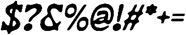 CS Mexico Drawn Italic otf (400) Font OTHER CHARS