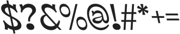 CS Mexico Reverse Italic otf (400) Font OTHER CHARS