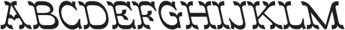 CS Mexico Reverse Italic otf (400) Font UPPERCASE