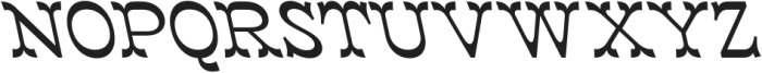 CS Mexico Reverse Italic otf (400) Font UPPERCASE