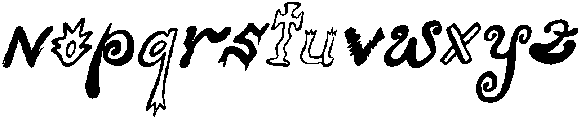 CS Micah Italic otf (400) Font LOWERCASE