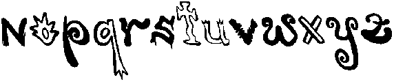 CS Micah Reverse Italic otf (400) Font LOWERCASE