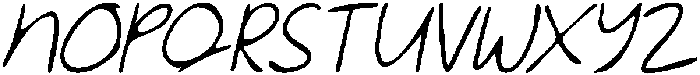 CS Michigan Drawn Italic otf (400) Font UPPERCASE