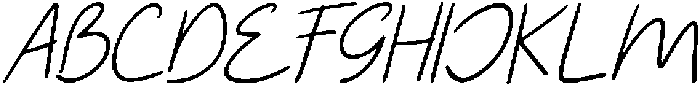 CS Michigan Italic otf (400) Font UPPERCASE