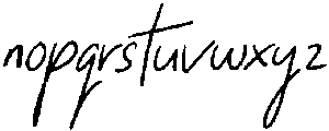 CS Michigan Italic otf (400) Font LOWERCASE