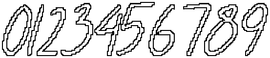 CS Michigan Pixel Outline otf (400) Font OTHER CHARS