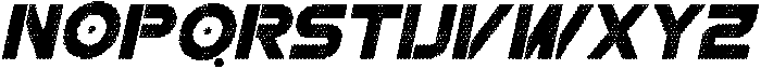 CS Micra Disco Italic otf (400) Font UPPERCASE