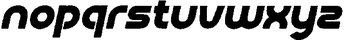 CS Micra Italic otf (400) Font LOWERCASE