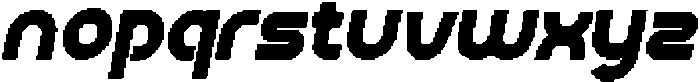 CS Micra Pixel Regular otf (400) Font LOWERCASE