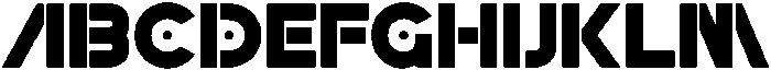 CS Micra Regular otf (400) Font UPPERCASE