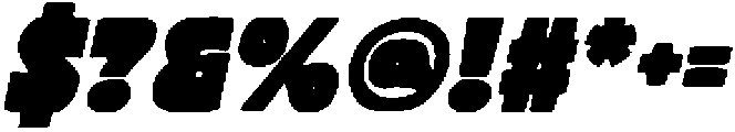 CS Midway Drawn Italic otf (400) Font OTHER CHARS