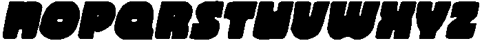 CS Midway Drawn Italic otf (400) Font UPPERCASE