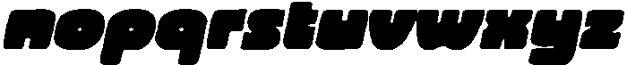 CS Midway Drawn Italic otf (400) Font LOWERCASE