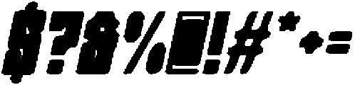 CS Mikado Drawn Italic otf (400) Font OTHER CHARS
