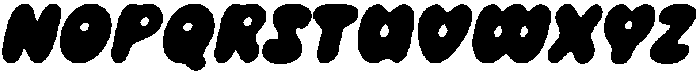 CS Mikey Drawn Italic otf (400) Font UPPERCASE