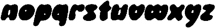 CS Mikey Drawn Italic otf (400) Font LOWERCASE