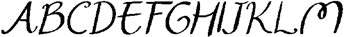 CS Milena Italic otf (400) Font UPPERCASE