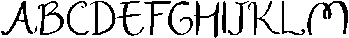 CS Milena Regular otf (400) Font UPPERCASE