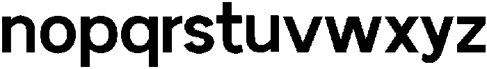 CS Milesian Regular otf (400) Font LOWERCASE
