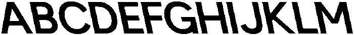 CS Milesian Reverse Italic otf (400) Font UPPERCASE