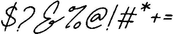 CS Mileya Italic otf (400) Font OTHER CHARS