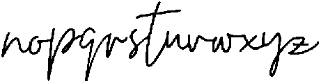 CS Mileya Regular otf (400) Font LOWERCASE