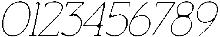 CS Miltone Drawn Italic otf (400) Font OTHER CHARS