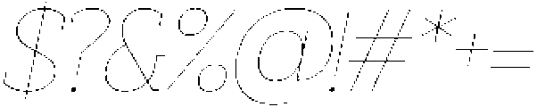 CS Miltone Italic otf (400) Font OTHER CHARS
