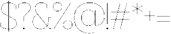 CS Miltone Regular otf (400) Font OTHER CHARS